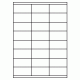 431 - Label Size 70mm x 35mm - 24 labels per sheet